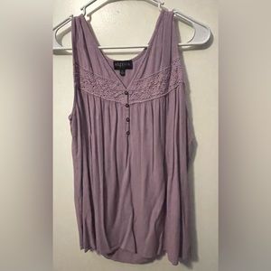 Artesia Purple Tank Top